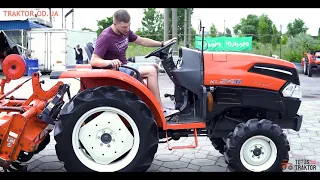 Огляд японського міні трактора Kubota KL-24R | Totus Traktor