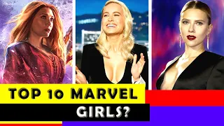 Top 10 Female Marvel's Avengers - Superheroines in Real Life