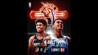 LIVEE!! NBA 2K24 NBA Today 2023/24 01/26/24 Portland Trail Blazers @ San Antonio Spurs Rivals Week