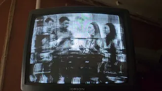 TV multipath effect / Эффект сильного многолучевого приёма ТВ