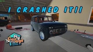 I Crashed My first Car!