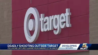 Cellphone captures gunfire from parking lot of Oakley Target