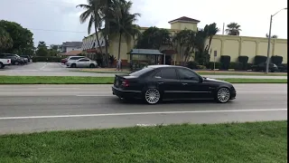 Mercedes E55 AMG Full Acceleration!