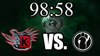 Longest Game in Dota 2 History! 98:58 Minutes - IG vs. DK [1080p] (Ayesee Commentating)