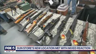 Gun store's new location met with mixed reaction | FOX 5 DC