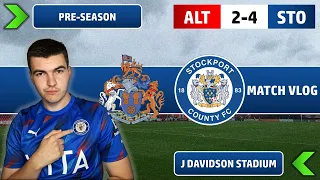 Powell DEBUT Goal! Altrincham vs Stockport County | Match Day Vlog