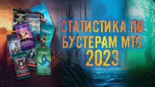 Моя статистика по открытым бустерам MTG 2023 📈📊📉 | Copy & Paste | Magic: The Gathering