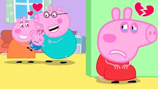 Daddy Pig don't abandon baby Peppa ?! | Peppa Pig sad Story | Peppa Pig Funny Animation