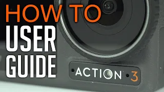 How to use Dji Osmo Action 3 camera (User guide 101)