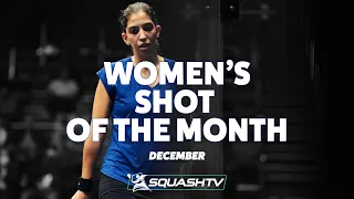 Squash: Shot of the Month - December 2021  - Women