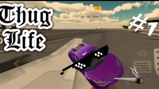 EXTREME CAR DRIVING SIMULATOR THUG LIFE #1 || EPIC MOMENTS|| A.Y.