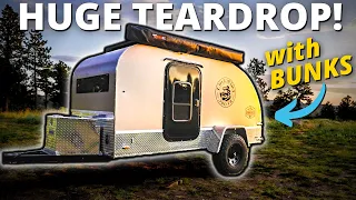 Need a Larger Teardrop Trailer? Check This Out! (Full Camper Tour)