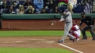 CLE@PHI: Kluber cracks a two-out double down the line