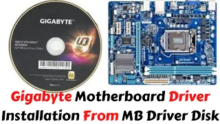 How To Install Motherboard Driver With CD | Install Gigabyte Motherboard Driver Automatically |