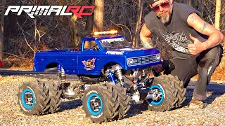 8 WHEELS & 8 SHOCKS: 400AMP ELECTRIC - 125lb WORLDS LARGEST RC MONSTER TRAiL TRUCK! | RC ADVENTURES