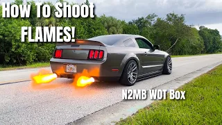 How To Make Your MUSTANG SHOOT FLAMES!