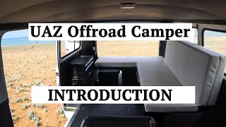 UAZ Offroad Camper - the car and camping equipment