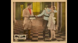 Paid To Love (1927)