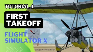 Tutorial 1 :  First Takeoff [Papua Virtual Aviation]