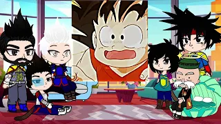 Past Saiyans + Grandpa Gohan React To The Future ( Goku & Vegeta  ) | Gacha React | Part - 1