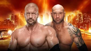 Wrestlemania 35 Simulation on WWE 2K19! Triple H vs Batista (No Holds Barred Match)