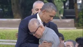 Obama rinde tributo a víctimas de bomba atómica en Hiroshima