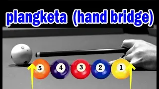 BILLIARD TIPS #5 - Ang tamang distansya ng planketa (hand bridge) sa pamato (cue ball)