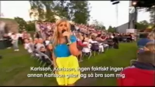 Pernilla Wahlgren - Astrid Lindgren-Medley (Allsang På Grensen 2012)