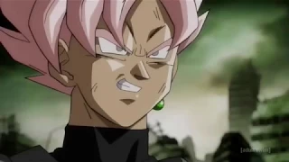 SSJ Rage Trunks Vs Black Goku English  Dragonball Super Episode 62 English Dub