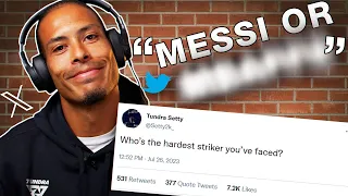 Virgil van Dijk Answers Fans Football Questions ⚽️