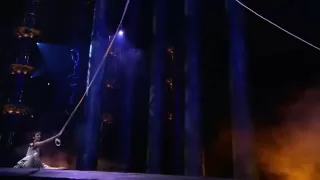 Duo Aerial Strap - Cirque du Soleil's Worlds Away - Final Scene