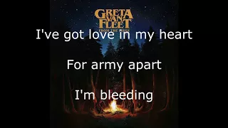 Greta Van Fleet - Edge of Darkness - Lyrics