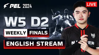 [EN/1440p] 2024 PEL WEEK 5 FINALS DAY 1 | LIVE Translation