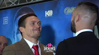 FUNNY/INTENSE FACE OFF BETWEEN OLEKSANDER USYK-TONY BELLEW FACE OFF