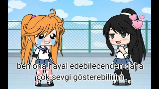 gacha life•yandere Rap Battle•|Osana VS Ayano|Türkçe çeviri