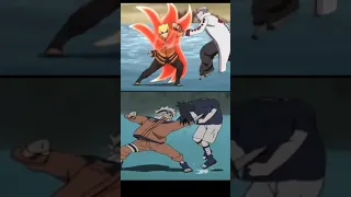 Naruto Vs ISshiki and Sasuke  Animation Comparison #Shorts