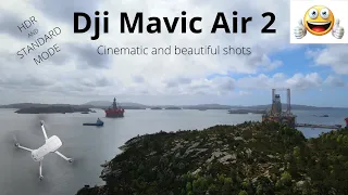 DJI MAVIC AIR 2 CINEMATIC SHOTS FILMED IN HDR MODE AND STANDARD 4K 30FPS