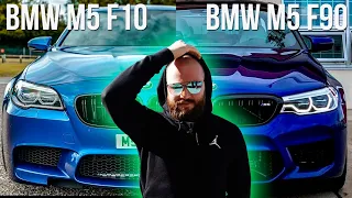 BMW M5 F90 vs БМВ М5 F10. Сравнение BMW на треке Moscow Raceway и на дороге. Опыт эксплуатации.