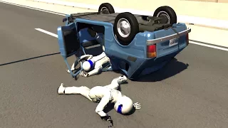 BeamNG.Drive Mod : Fiat 126p/Maluch + Stig Crash Testing HD