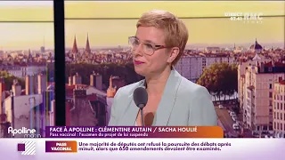 L'échange entre Clémentine Autain (LFI) et Sacha Houlié (LREM) sur RMC