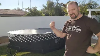 Build It By Yourself!  The springfree Trampoline