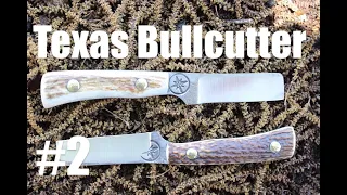 Texas Bullcutters [Cowboy Knife] in 52100 Steel, Blacksmithing And Knifemaking