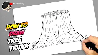 How to draw Tree Trunk