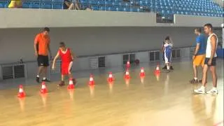 БАСКЕТБОЛЬНЫЙ ЛАГЕРЬ САШИ ГРУИЧА "ASG" Basketball Academy - Igalo 2013  Training 05