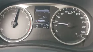 Nissan Almera 1.0 Turbo (N18) Acceleration 0 - 100 km/h