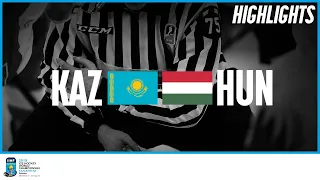 Kazakhstan vs. Hungary | Highlights | 2019 IIHF Ice Hockey World Championship Division I Group A