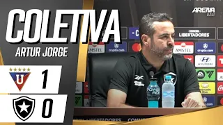 COLETIVA ARTUR JORGE | LDU x Botafogo - Conmebol Libertadores 2024