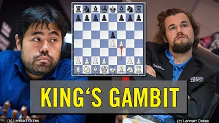How to tame the King's Gambit | Hikaru Nakamura vs Magnus Carlsen | Norway Chess 2023