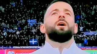 Greece National Anthem (vs Spain) - FIFA World Cup 2022 qualifying
