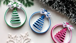 DIY 🎀НОВОГОДНИЕ ИГРУШКИ из фоамирана 🎄 CHRISTMAS DECORATIONS